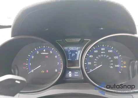 2013 Hyundai Veloster Turbo W/Black из США, поврежденный, VIN KMHTC6AE9DU142889